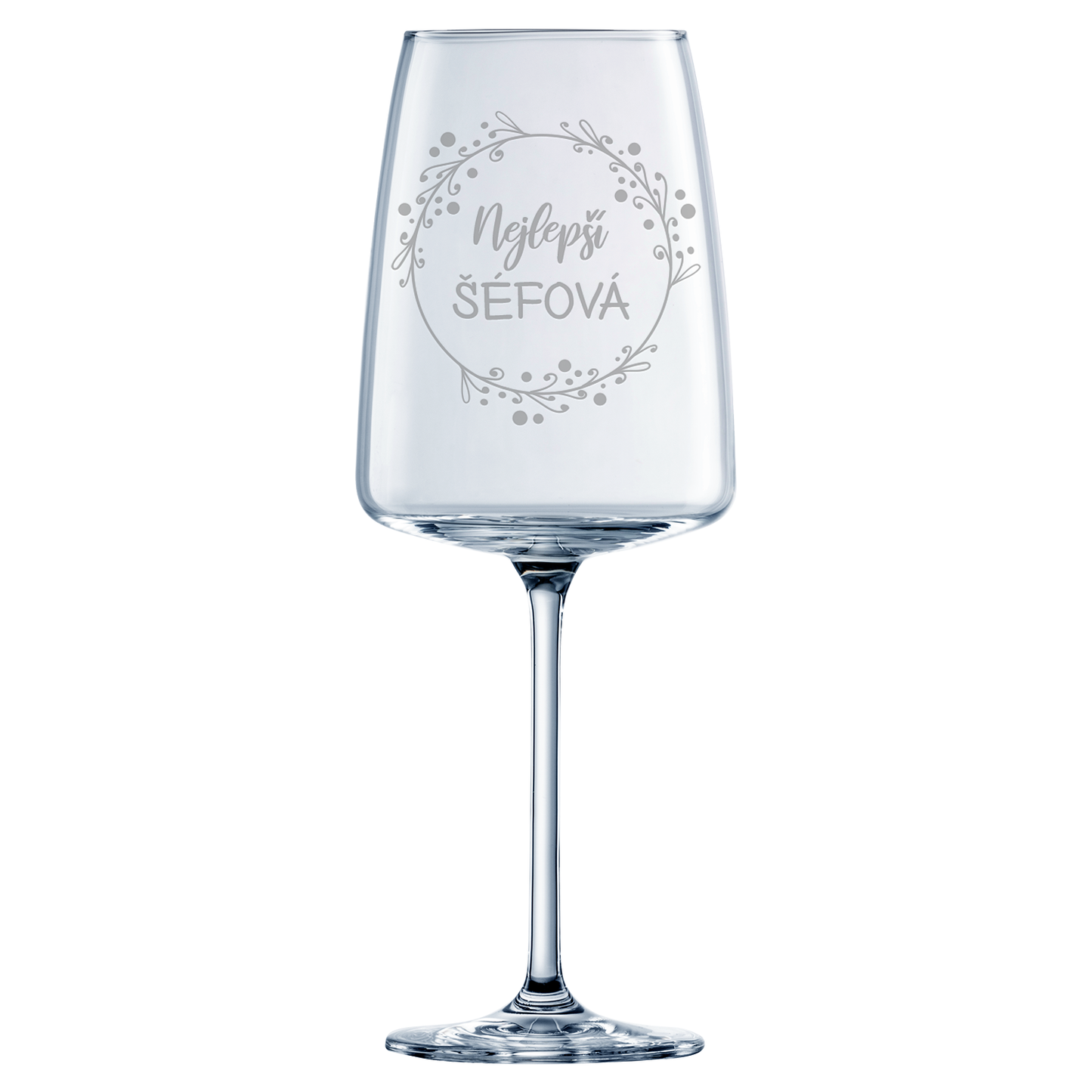 Sklenička na víno Sensa Zwiesel Glas 535 ml s originálním gravírovaným motivem podle Vašeho vlastního návrhu