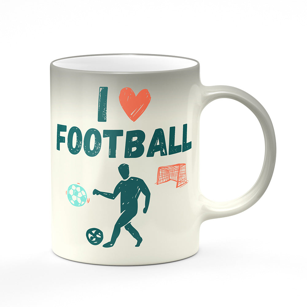 Magický svlékací hrnek motiv Fotbal