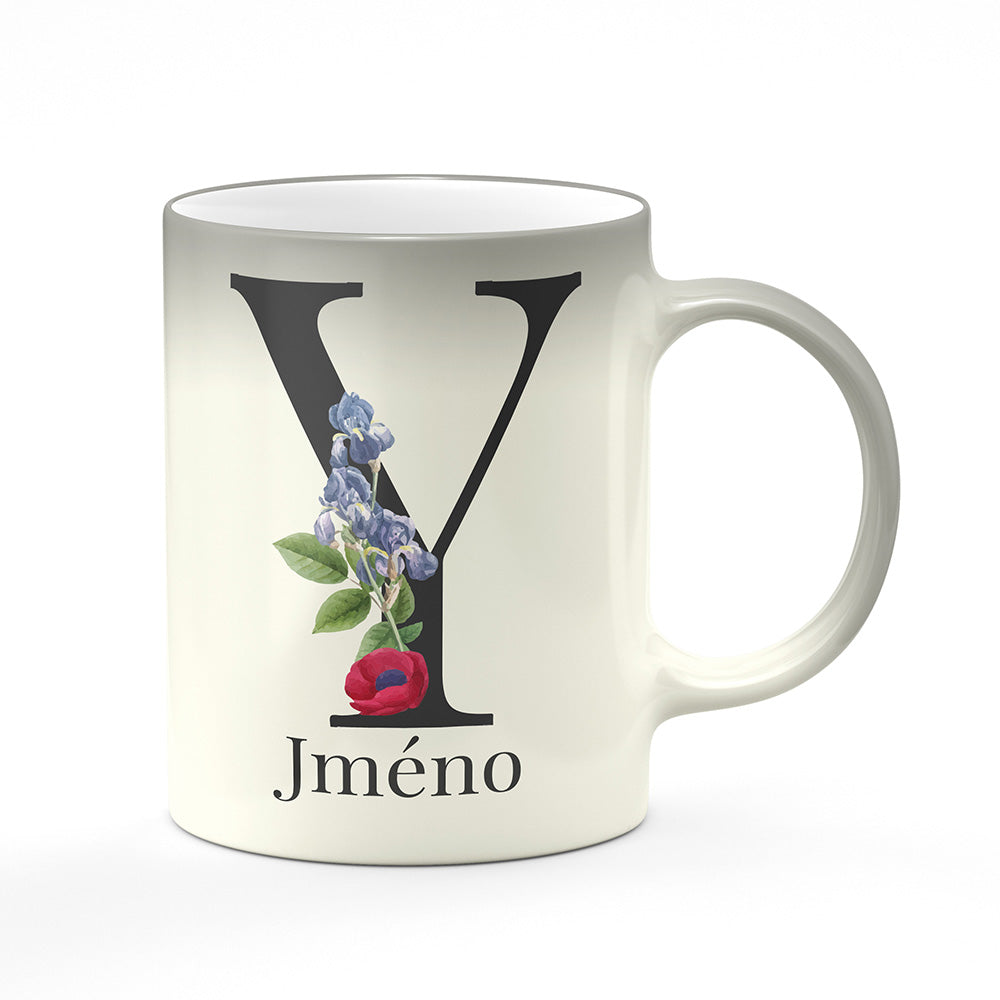 Magický svlékací hrnek motiv Se jménem Y…