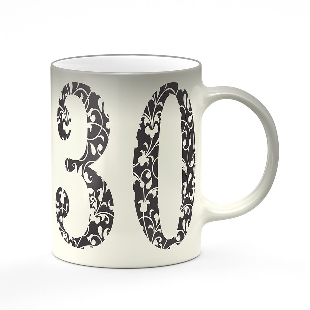 Magický svlékací hrnek motiv Věk 30