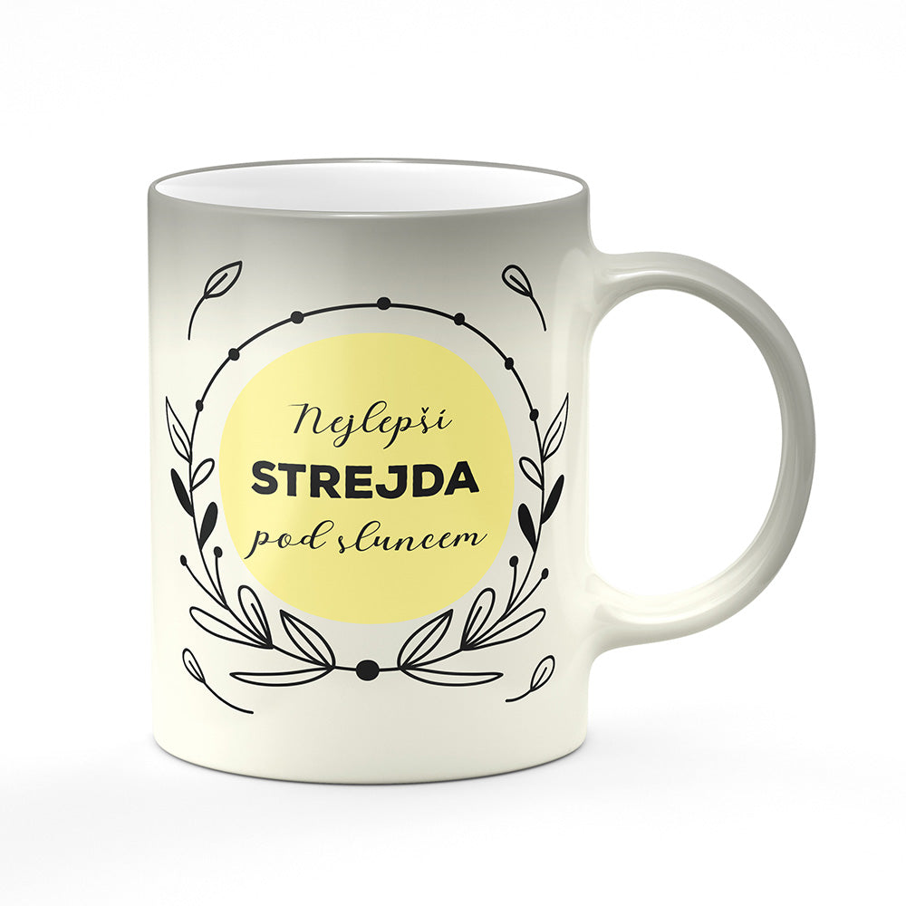 Magický svlékací hrnek motiv Nejlepší strejda pod sluncem