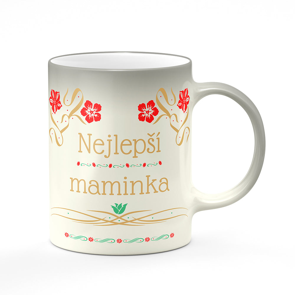 Magický svlékací hrnek motiv Nejlepší maminka
