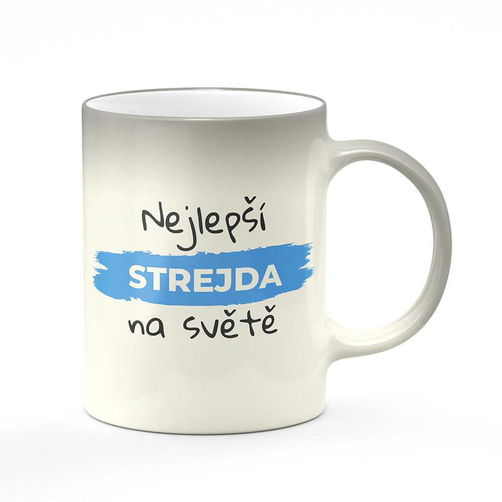 Magický svlékací hrnek motiv Nejlepší strejda na světě