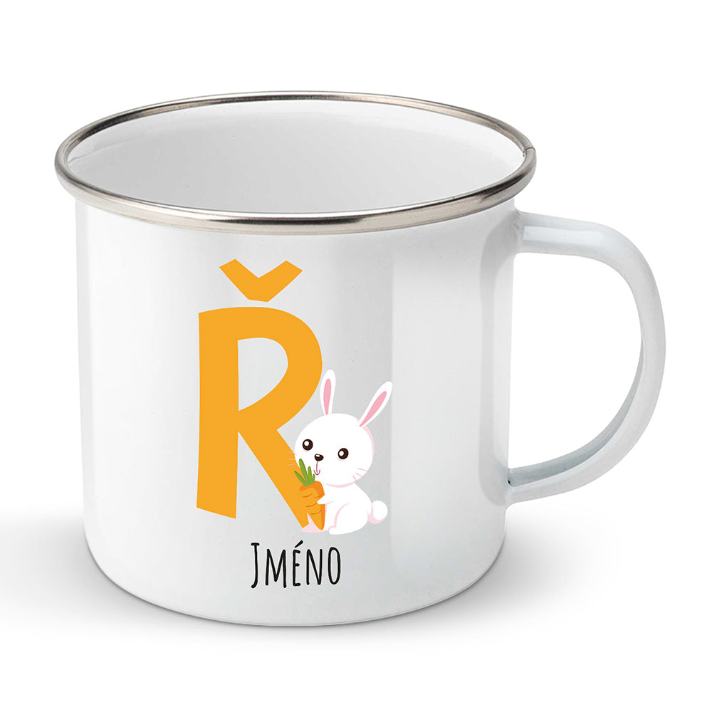 Smaltovaný plecháček motiv Se jménem Ř…