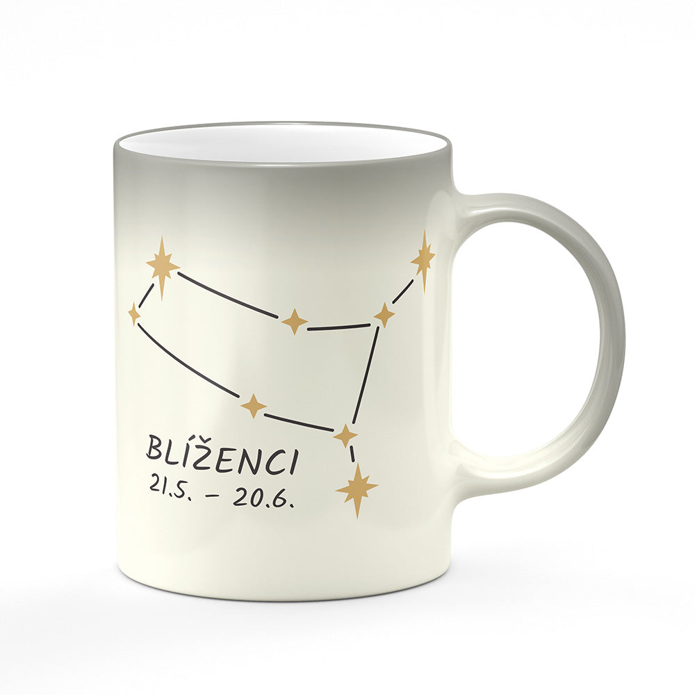Magický svlékací hrnek motiv Blíženci