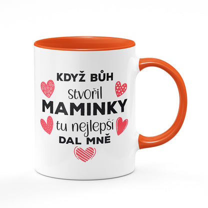 Hrnek - Když bůh stvořil maminky