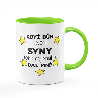 Hrnek - Když bůh stvořil syny