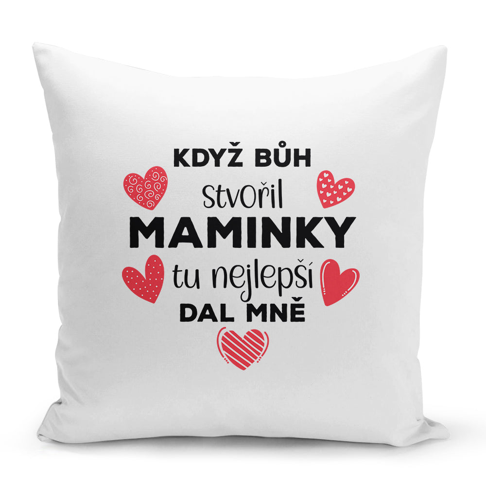 Polštář - Když bůh stvořil maminky