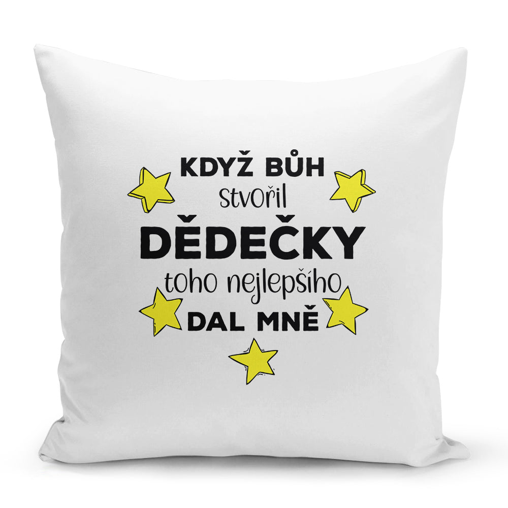 Polštář - Když bůh stvořil dědečky