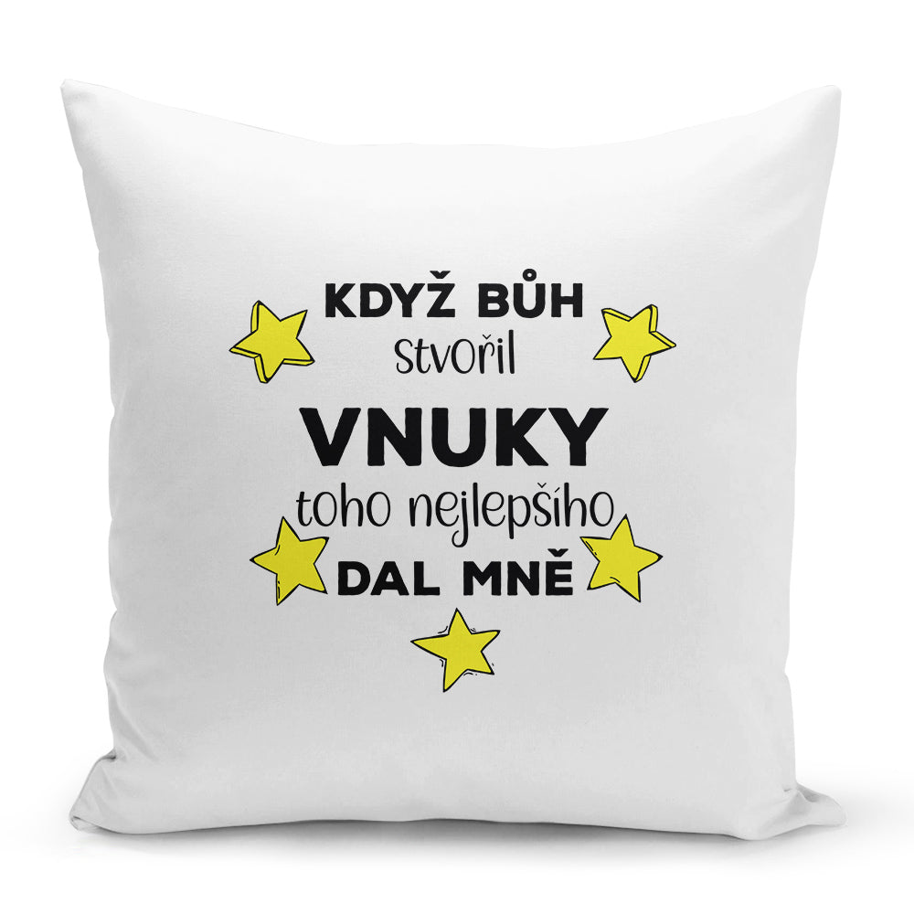 Polštář - Když bůh stvořil vnuky