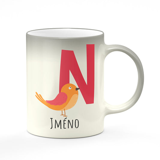 Magický svlékací hrnek motiv Se jménem N…