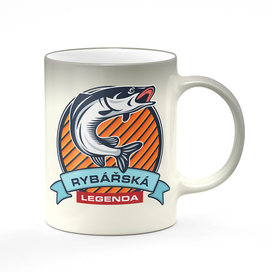 Magický svlékací hrnek motiv Rybářská legenda