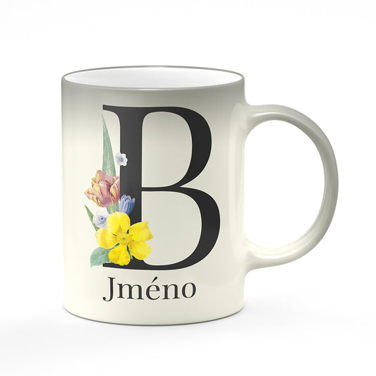 Magický svlékací hrnek motiv Se jménem B…