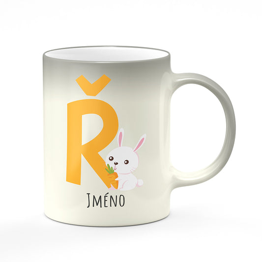 Magický svlékací hrnek motiv Se jménem Ř…