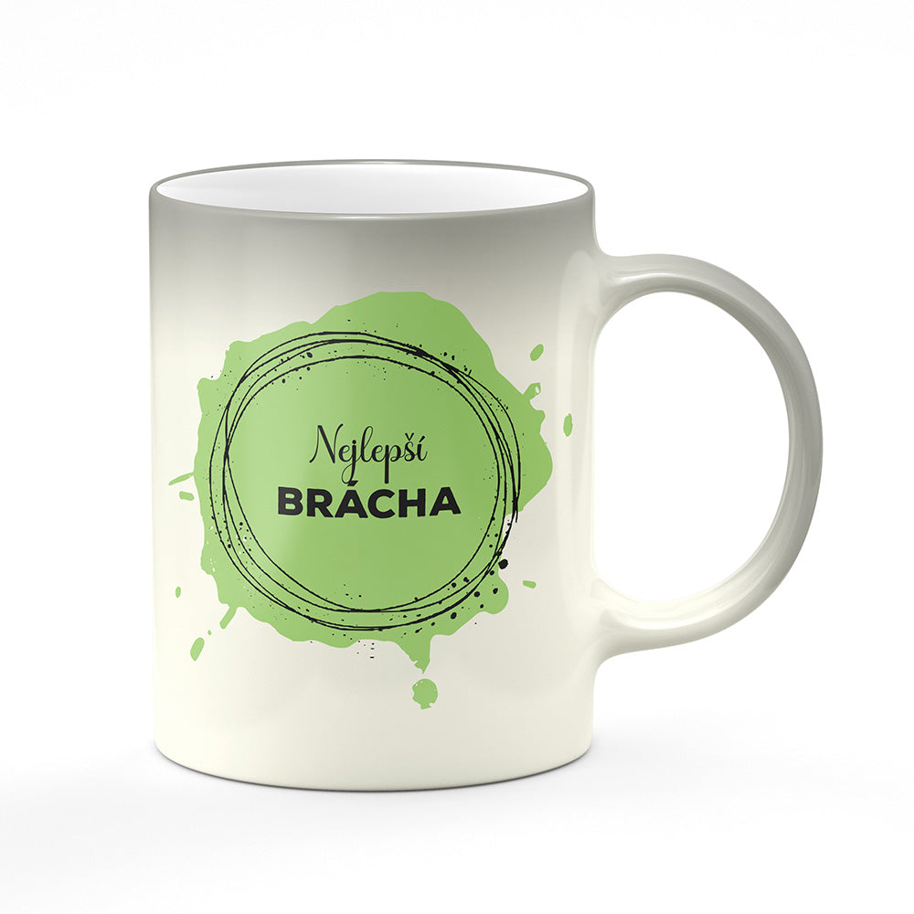 Magický svlékací hrnek motiv Nejlepší brácha