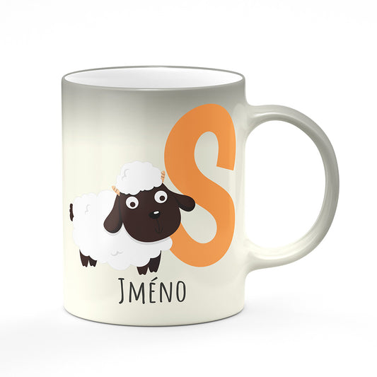 Magický svlékací hrnek motiv Se jménem S…