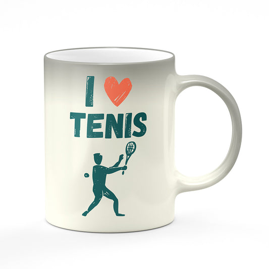 Magický svlékací hrnek motiv Tenis