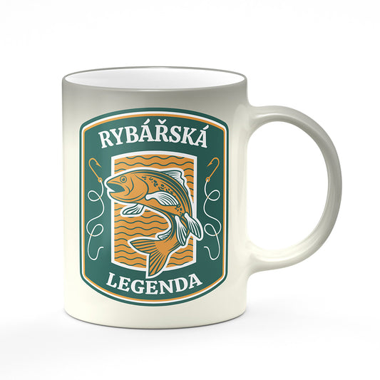 Magický svlékací hrnek motiv Rybářská legenda
