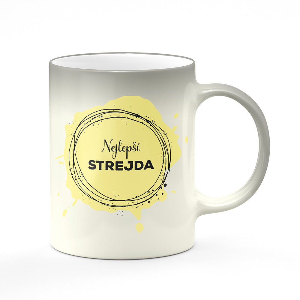 Magický svlékací hrnek motiv Nejlepší strejda